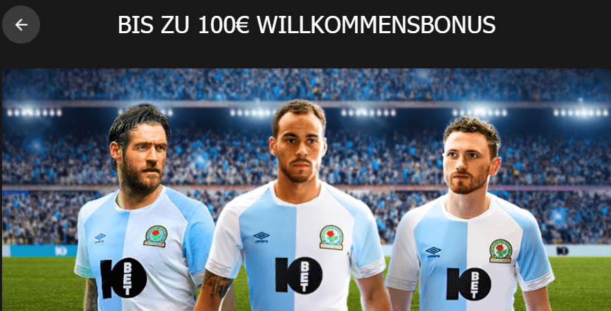 10Bet Neukundenbonus