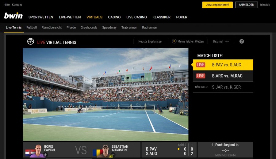 Bwin Virtuelle Sportwetten » Tipps & Tricks