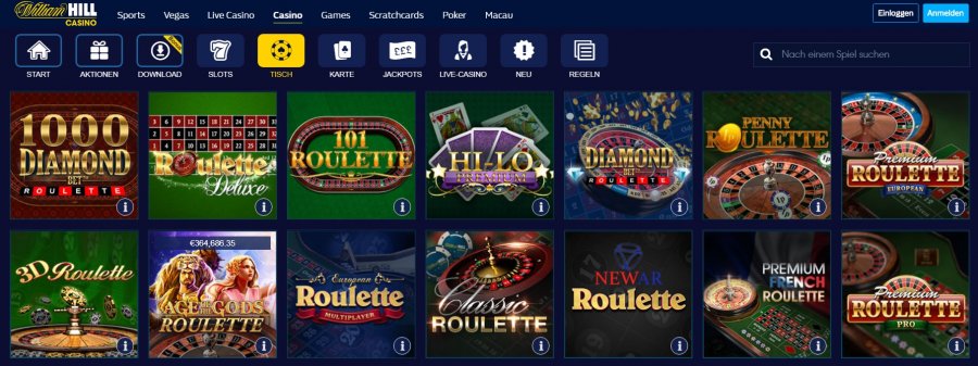 William Hill Casino 2020 » Online Spiele & 200€ Bonus