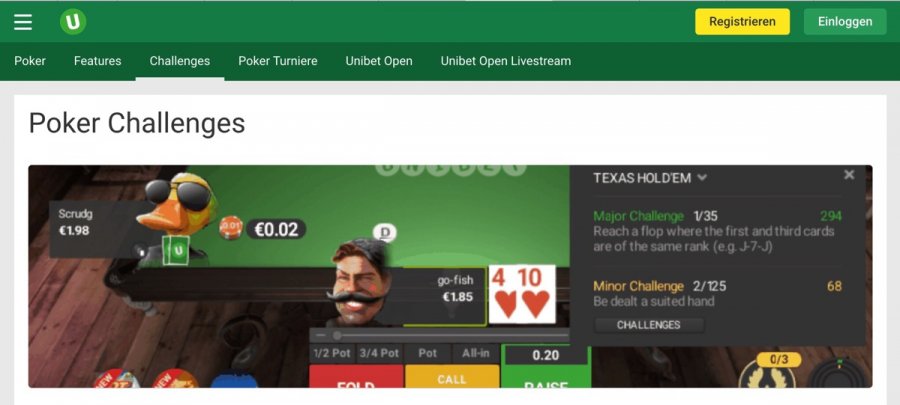 Unibet Poker Online » 500€ Bonus Code 2020