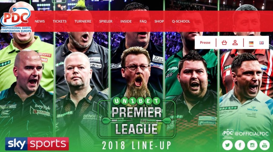 Unibet Premier League Darts 2020 ➤ Tour & Turnier