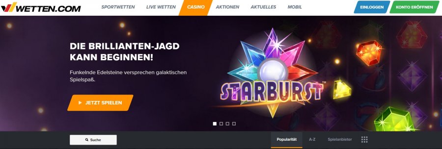 Wetten.com Casino Online