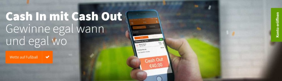 Betsson Cash Out » Deposit & Cash Out Funktion