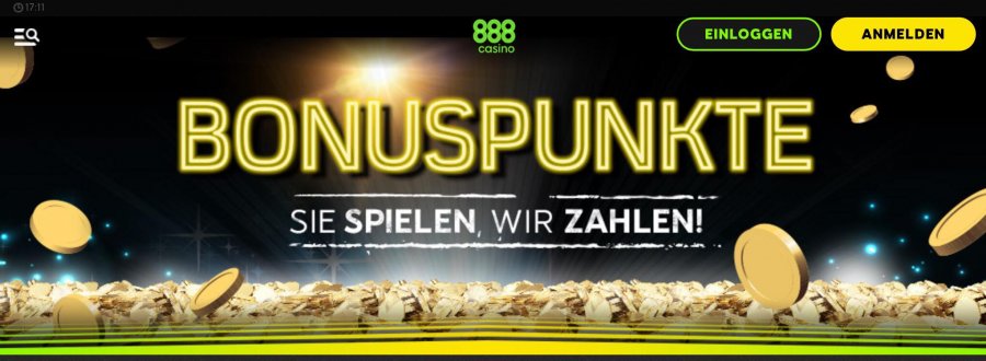 888casino Spiele + Aktionen » Comp Punkte Verdienen